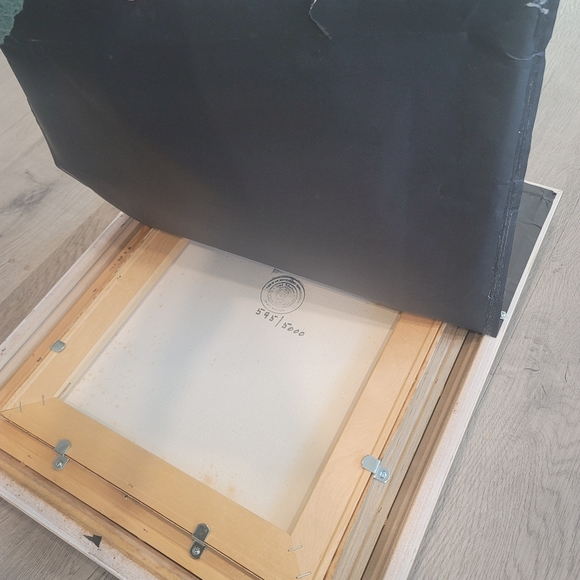 Red Skelton "The Wood Carver" numbered 595/5000 Signed framed art. Rare vintage - Picture 9 of 11